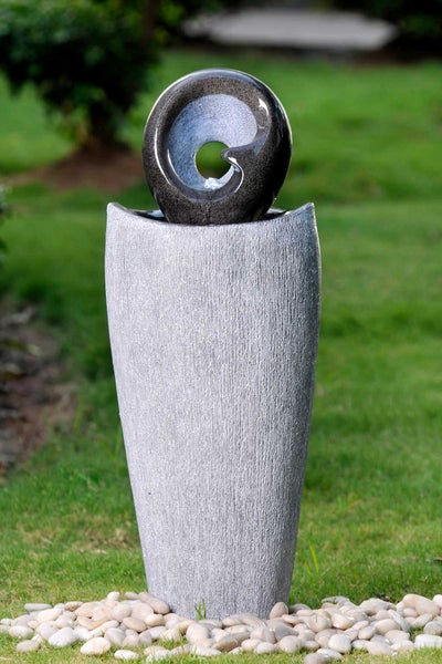 Solar Gartenbrunnen FoGlobo Solar 90cm Led 10968