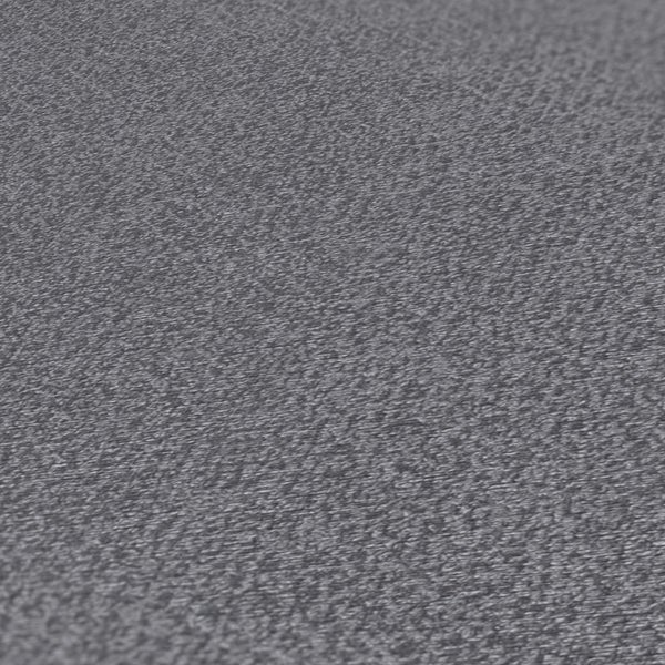 Moderne Küche mit einem Küchenteppich mit Zitronen- und Blaubeermuster