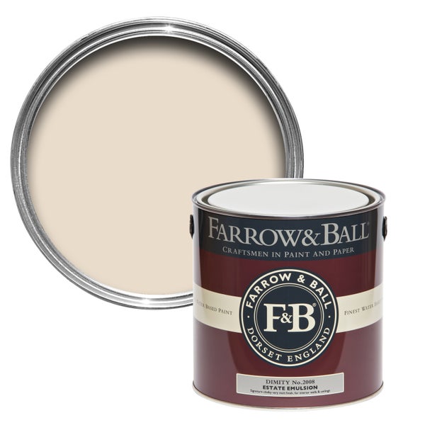 Farbeimer mit Farbbeispiel von Farrow and Ball