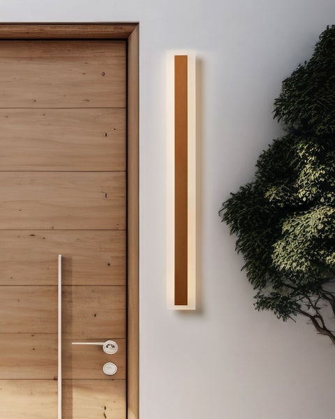 LED Außenwandleuchte ROSALIE Gold