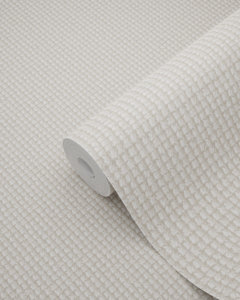 ESTAhome Tapete Stickmuster Beige - 53 cm x 10.05 m - 138129