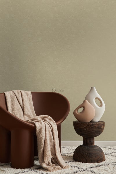 Origin Wallcoverings Tapete Uni Bronze - 53 cm x 10.05 m - 345943