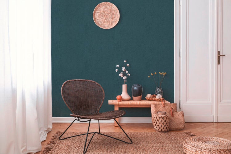 Nahaufnahme einer strukturierten Tapete