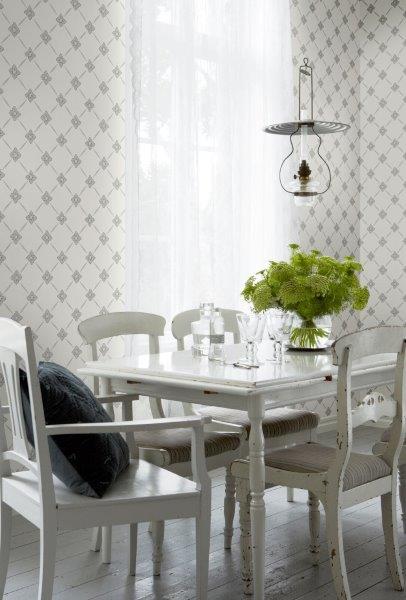 Borastapeter Tapete Fliesenmuster Grau und Beige - 53 cm x 10.05 m - 660043