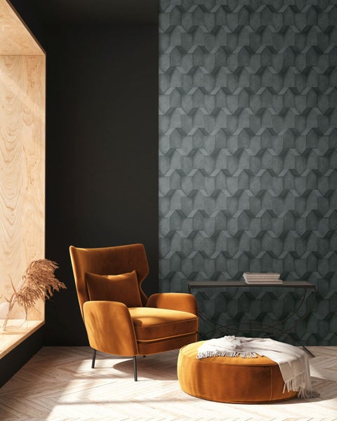 Oberseite eines Abfallbehälters