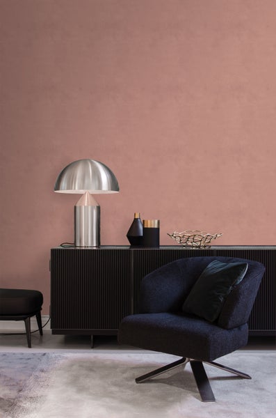 Origin Wallcoverings Tapete Betonoptik Terrakottarosa - 50 x 900 cm - 348074