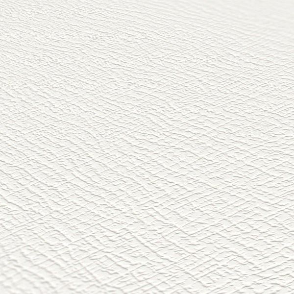 Nahaufnahme einer weißen Strukturtapete