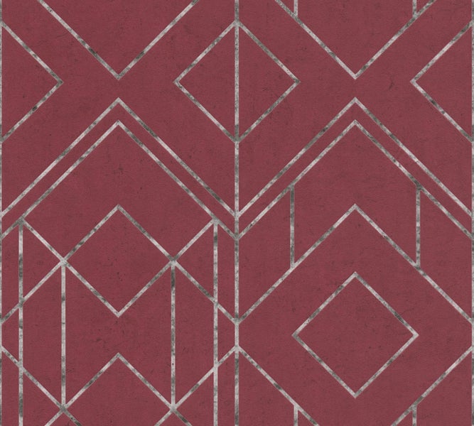 Tapete mit geometrischen Mustern