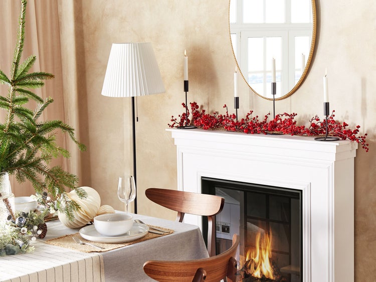 Weihnachtsgirlande TARIFA 150 cm Rot