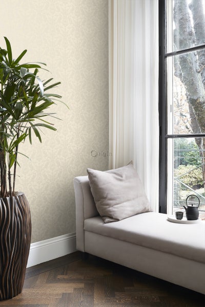 Origin Wallcoverings Tapete Ornamente Beige - 53 cm x 10.05 m - 346216