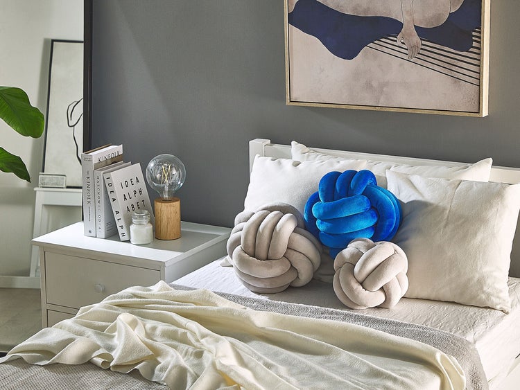 Dekokissen mit Reißverschluss Detail