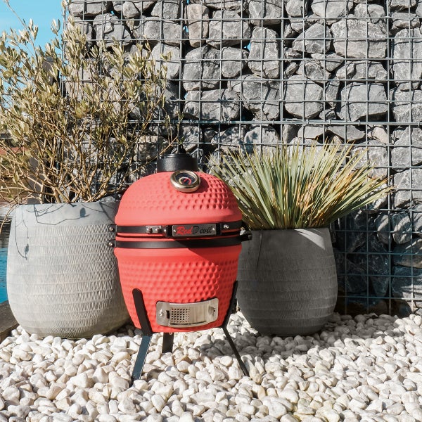 PATTON Keramikgrill Kamado Classic Mini - Rot