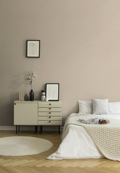 A.S. Création Tapete Uni Beige - 53 cm x 10.05 m - AS-389252