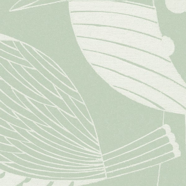 Tapete mit abstraktem Vogelmuster