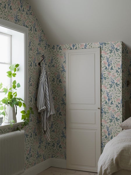 Borastapeter Tapete Blumen Mehrfarbig - 53 cm x 10.05 m - 662666