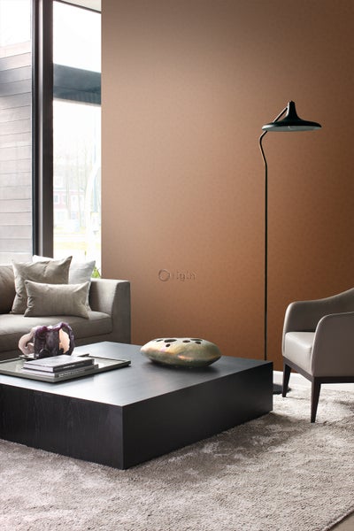 Origin Wallcoverings Tapete Blumen Safrangelb - 53 cm x 10.05 m - 345438