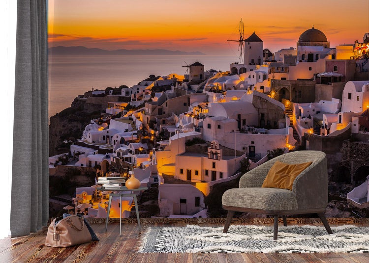 Rechteckiger, dunkelgrauer Flachgewebe-Teppich mit melierter Struktur.