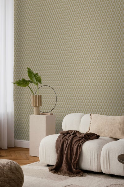 Gartenleuchte in einem Blumenbeet