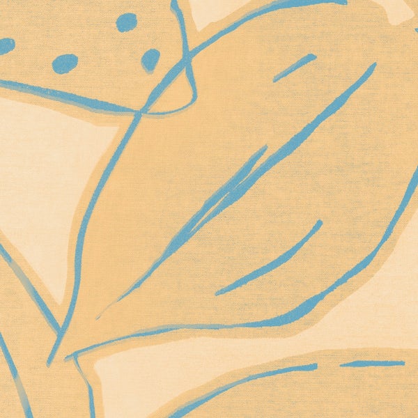 Abstraktes Muster mit Linien und Punkten auf Stoff