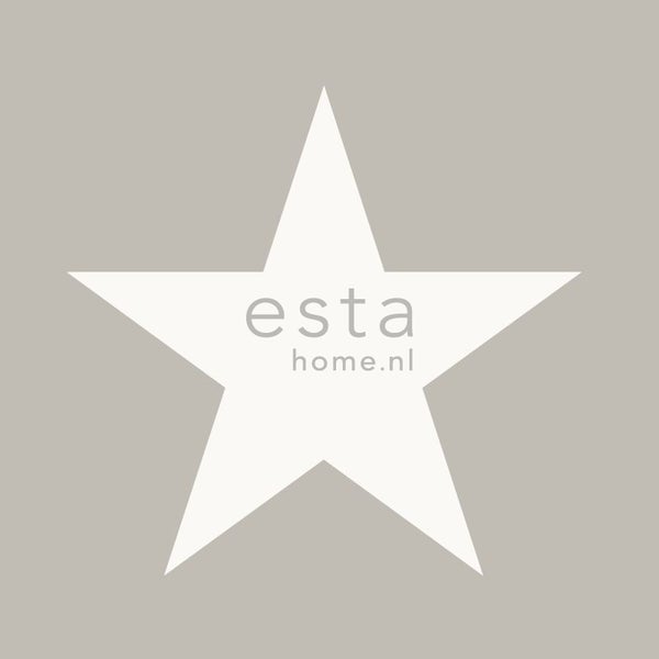 ESTAhome Tapete Sterne Grau - 53 cm x 10.05 m - 128702