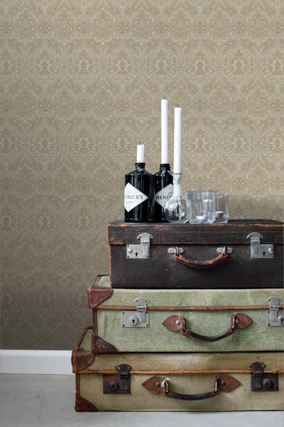 ESTAhome Tapete Ornamente Beige - 50 x 900 cm - 139638