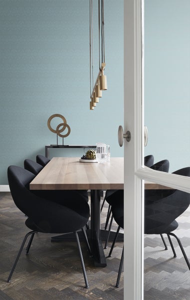 Origin Wallcoverings Tapete Ornamente Eisblau - 53 cm x 10.05 m - 346246