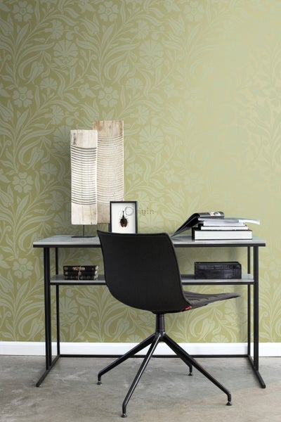 Origin Wallcoverings Tapete Blumen Grün - 53 cm x 10.05 m - 346638