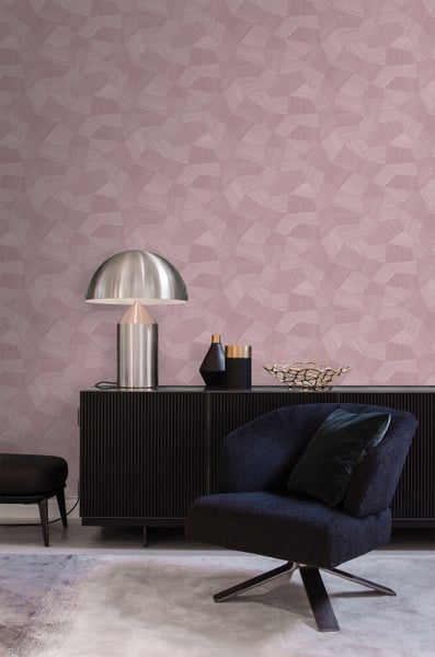 Origin Wallcoverings Tapete 3D-Muster Violett - 50 x 900 cm - 348063