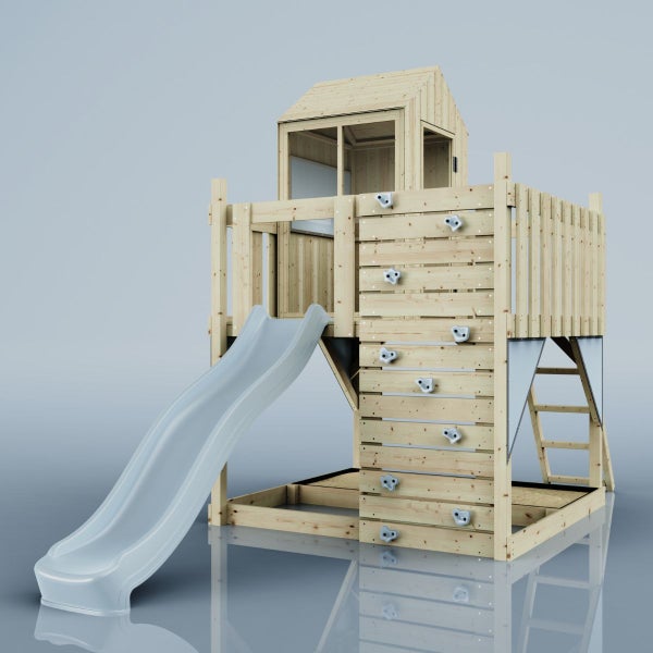 OutdoorToys Spielhaus Galaxie aus Holz in Blau