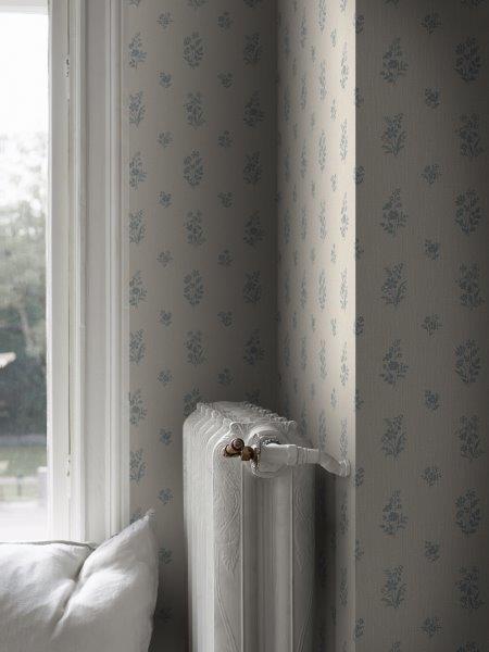 Borastapeter Tapete Blumen Beige - 53 cm x 10.05 m - 660271
