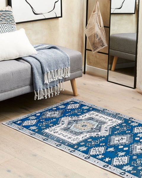 Teppich PARVAKADLI Blau 70 x 200 cm