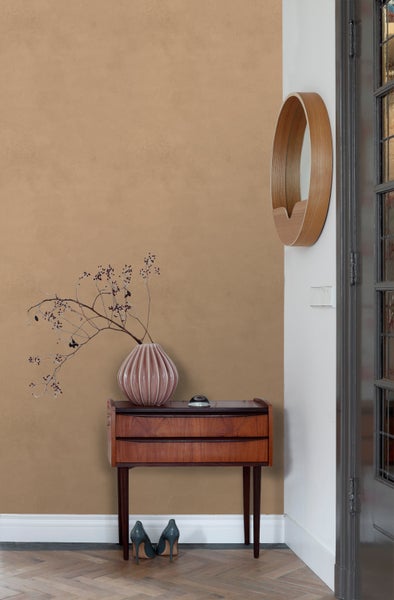 Origin Wallcoverings Tapete Betonoptik Terrakotta - 50 x 900 cm - 348070
