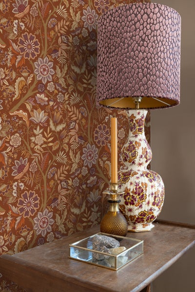 Dekorative Vase mit geometrischem Design