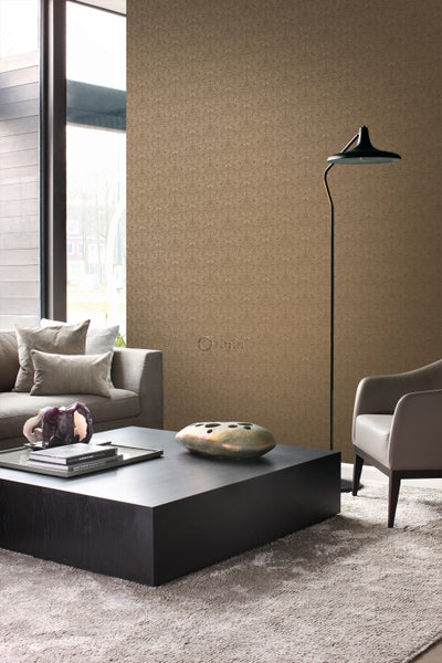 Origin Wallcoverings Tapete Ornamente Bronze - 53 cm x 10.05 m - 346533