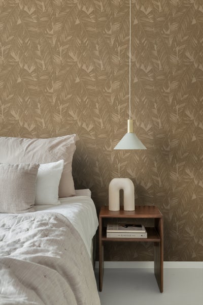 Origin Wallcoverings Tapete Bananenblätter Beigebraun - 50 x 900 cm - 348055