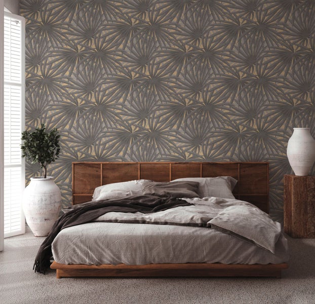 Weinregal aus Bambus mit drei Ebenen