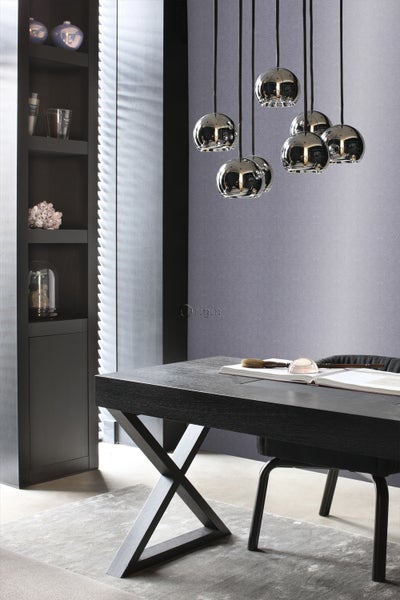 Origin Wallcoverings Tapete Ornamente Lila und Grau - 53 cm x 10.05 m - 346534
