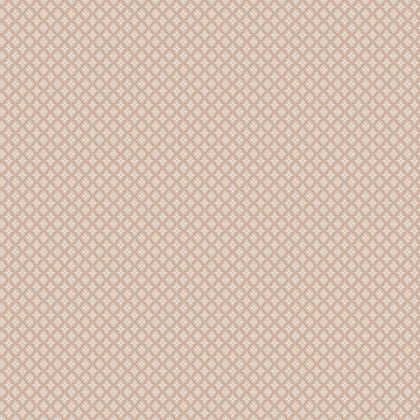 Borastapeter Tapete Blumenmuster Terrakotta - 53 cm x 10.05 m - 662682