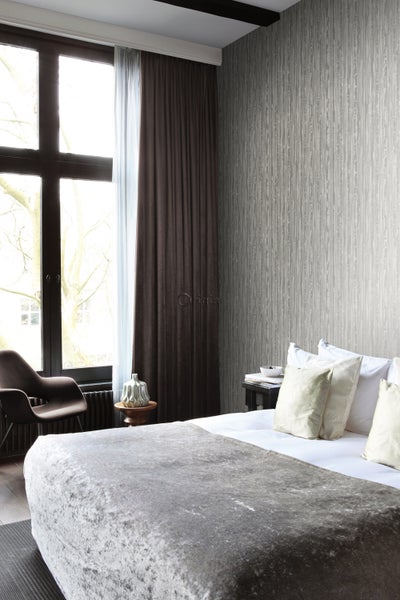 Origin Wallcoverings Tapete Streifen Braun und Gold - 53 cm x 10.05 m - 346640
