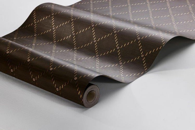 Rolle Tapete mit Rautenmuster