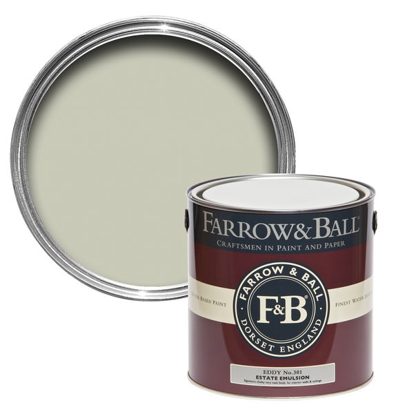 Farbdose Farrow and Ball mit geöffnetem Deckel
