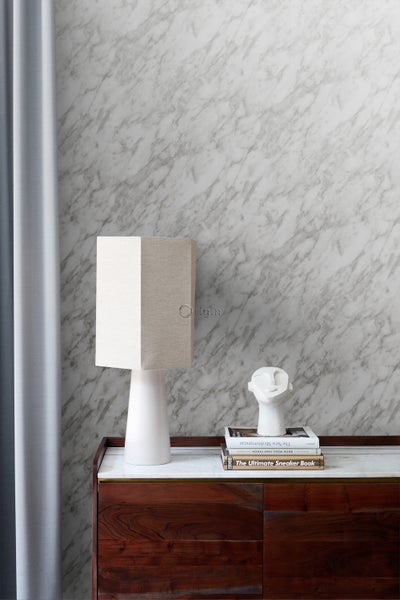 Origin Wallcoverings Tapete Marmor-Optik Grau - 53 cm x 10.05 m - 347391