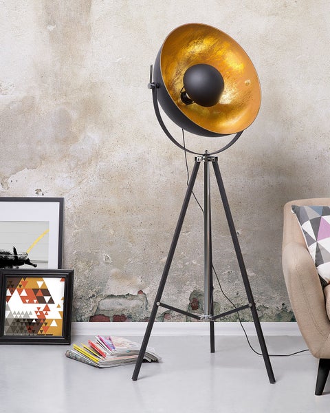 Stehlampe THAMES Metall Gold