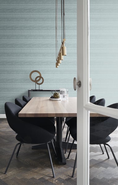Origin Wallcoverings Tapete Tierhautmuster Eisblau - 53 cm x 10.05 m - 347313