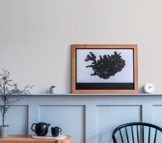 Nahaufnahme eines Bodenbelags mit feiner Textur