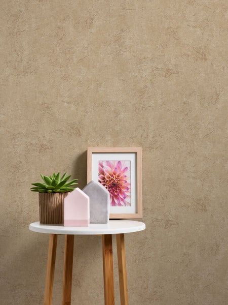 Nahaufnahme einer Tapete mit Steinstruktur