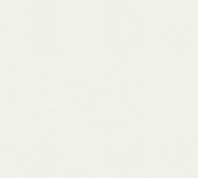 Weiße Strukturtapete mit feiner Textur