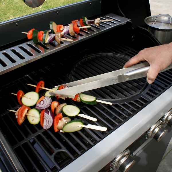 PATTON Grillzange Solid - Länge 42cm - Edelstahl