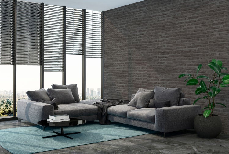 Lampe mit Symbol zum Dimmen in drei Stufen durch einfaches Antippen