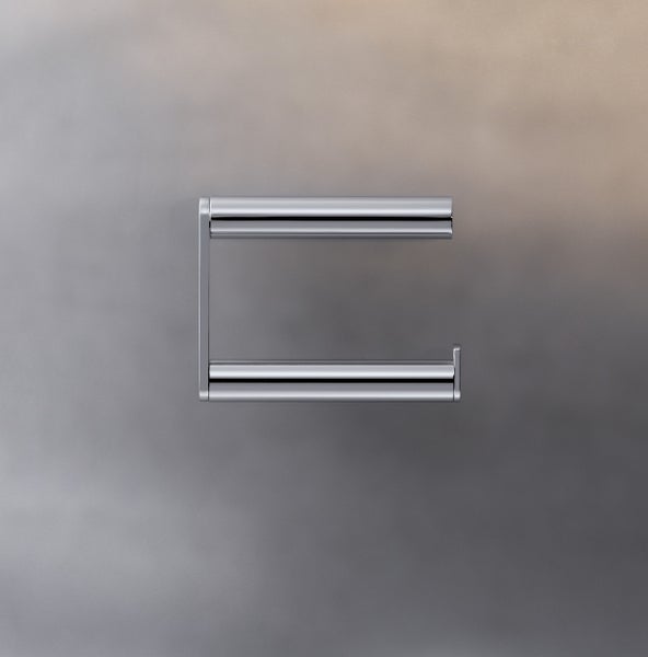 Wandmontierter Toilettenpapierhalter aus Metall für ein Blatt Toilettenpapier